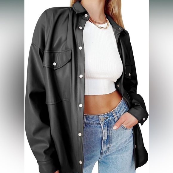 Leather jacket - Picture 1 of 3